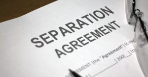 Separation agreement in Ontario